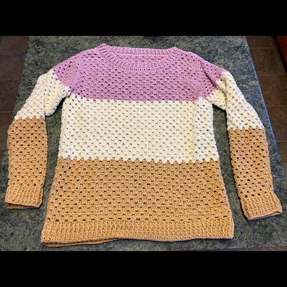 Colorblock sweater